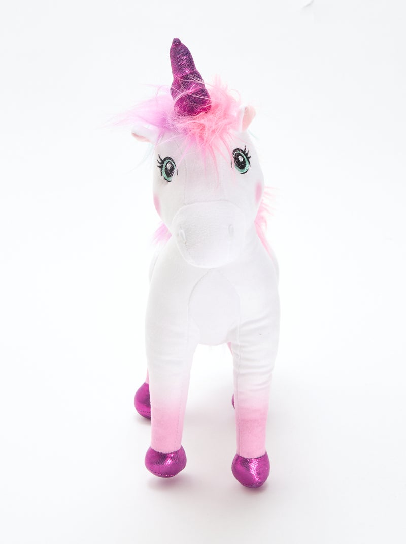 Peluche unicornio Blanco - Kiabi