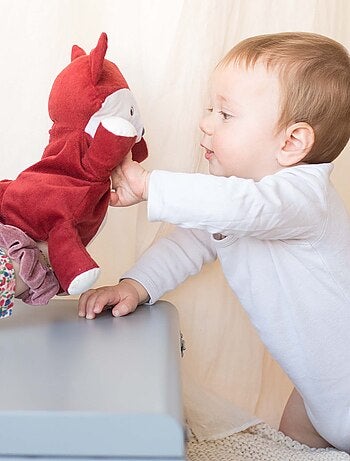 Peluche zorro marioneta