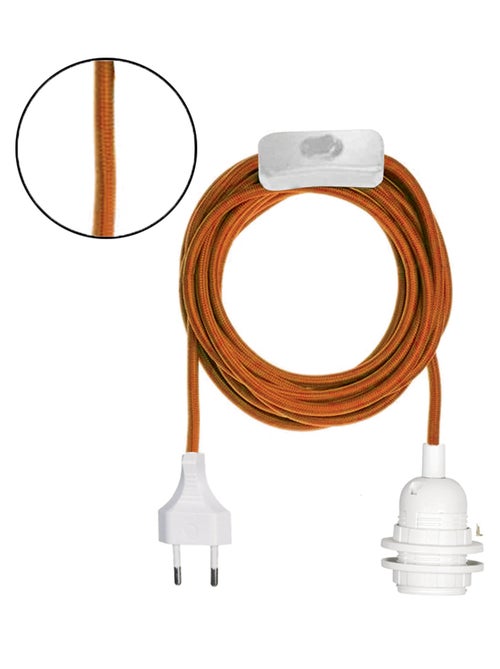 Pendente con casquillo y enchufe para lámpara portátil. - Kiabi