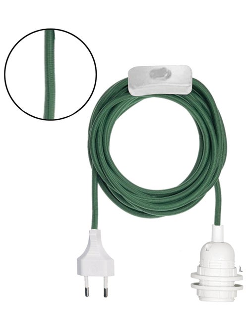 Pendente con casquillo y enchufe para lámpara portátil. - Kiabi