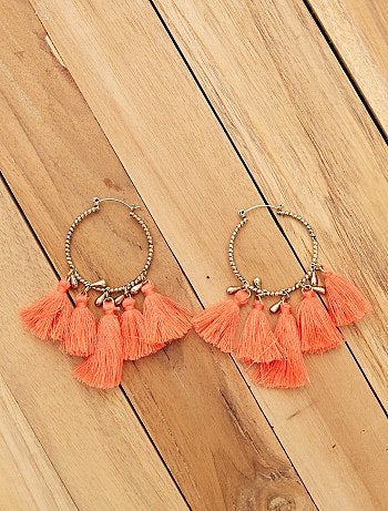 Pendientes con borlas - Kiabi