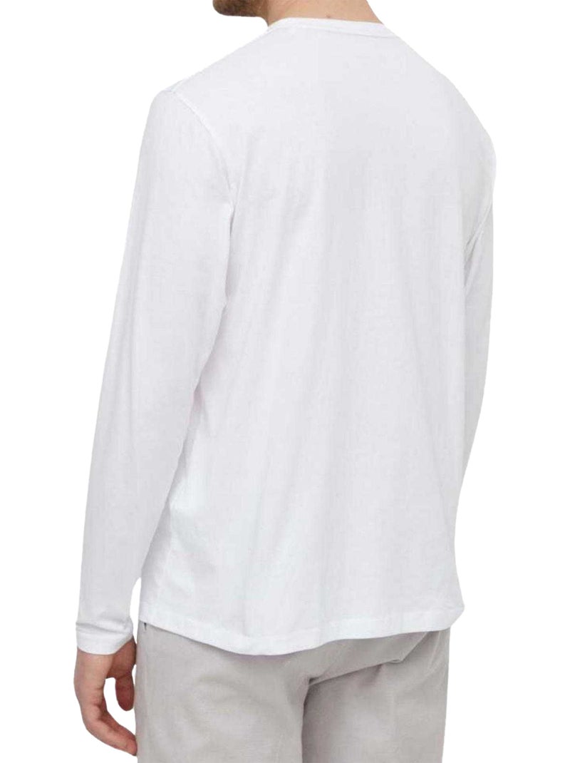 Pepe Jeans - Camiseta de Manga Larga para Hombre Blanco - Kiabi