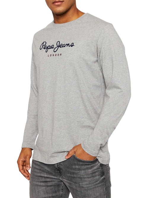 Pepe Jeans - Camiseta de Manga Larga para Hombre - Kiabi Pepe Jeans - Camiseta de Manga Larga para Hombre - Kiabi