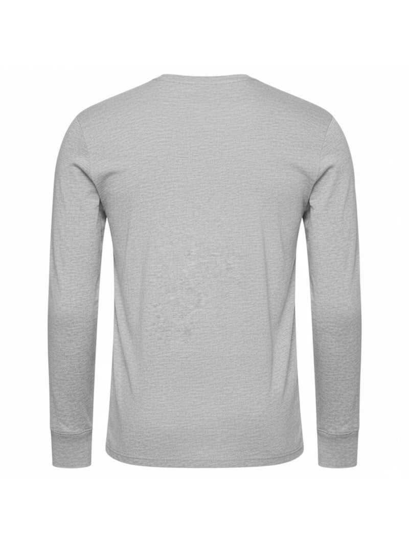 Pepe Jeans - Camiseta de Manga Larga para Hombre Gris - Kiabi