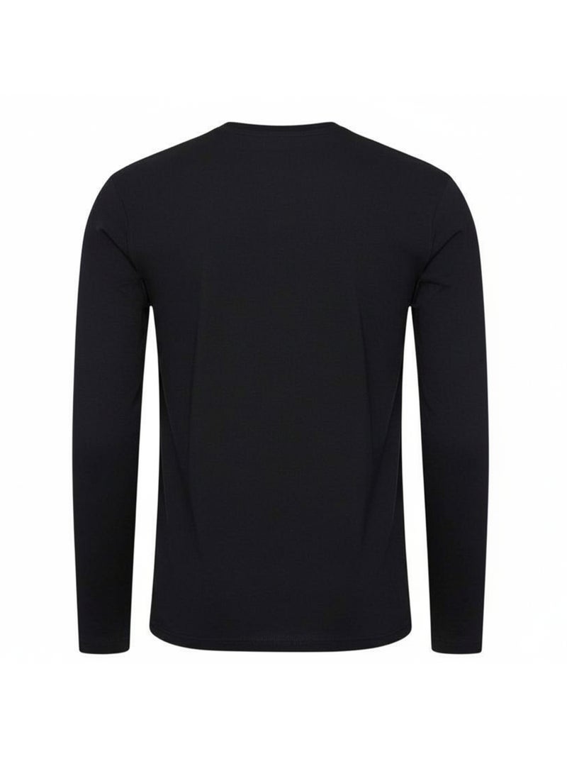 Pepe Jeans - Camiseta de Manga Larga para Hombre Negro - Kiabi