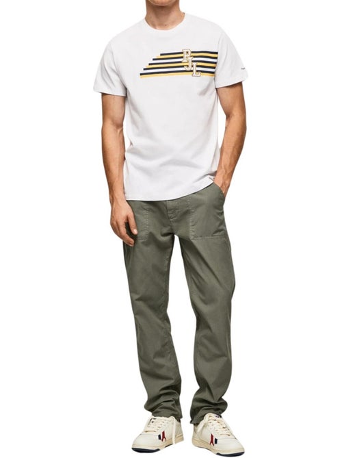 Pepe Jeans - Camiseta Diseño de Rayas para Hombre - Kiabi
