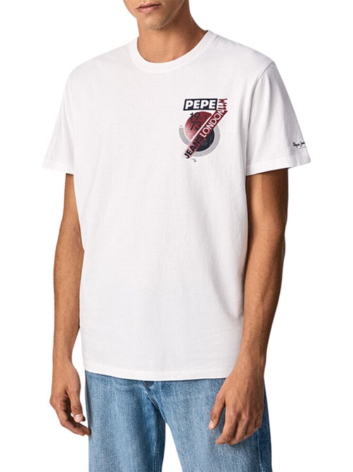 Pepe Jeans - Camiseta Diseño Logotipo del Círculo para Hombre - Kiabi Pepe Jeans - Camiseta Diseño Logotipo del Círculo para Hombre - Kiabi
