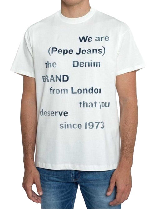 Pepe Jeans - Camiseta Diseño Logotipo para Hombre - Kiabi
