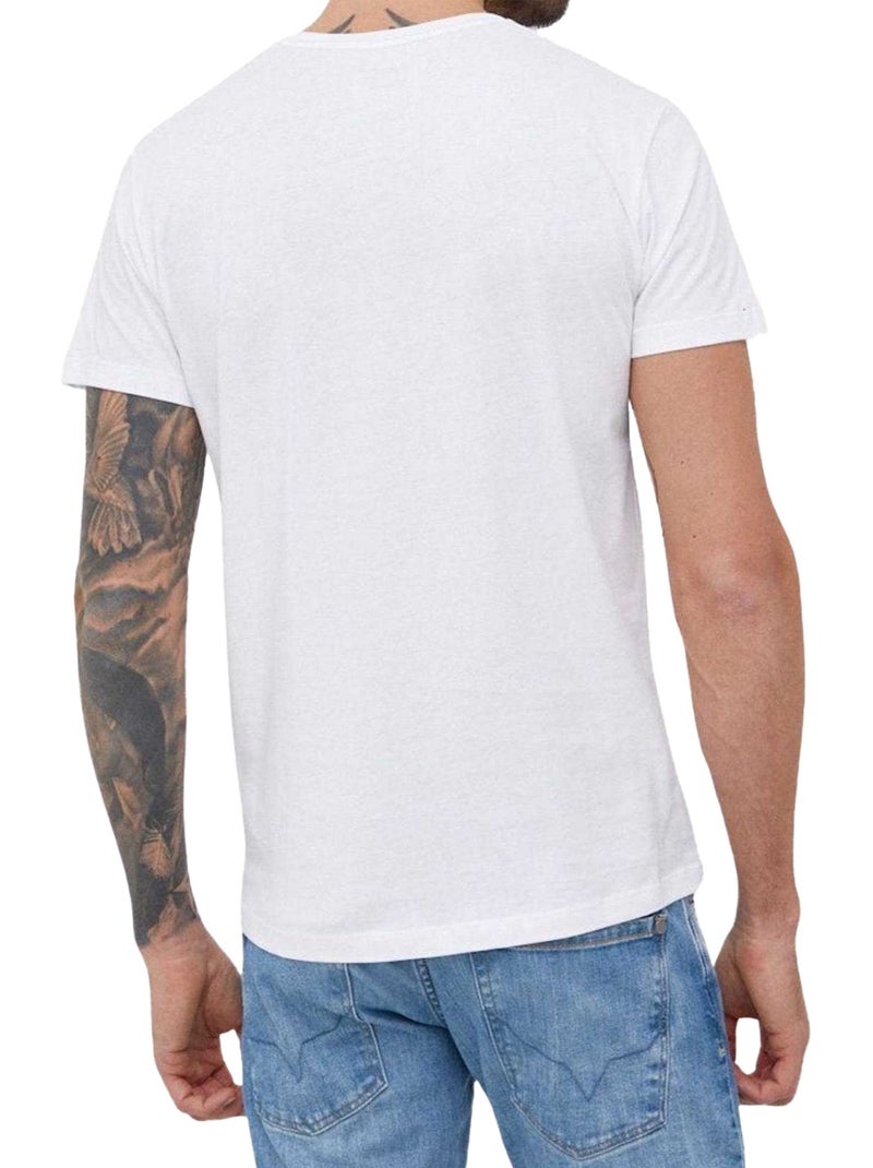 Pepe Jeans - Camiseta para Hombre Blanco - Kiabi
