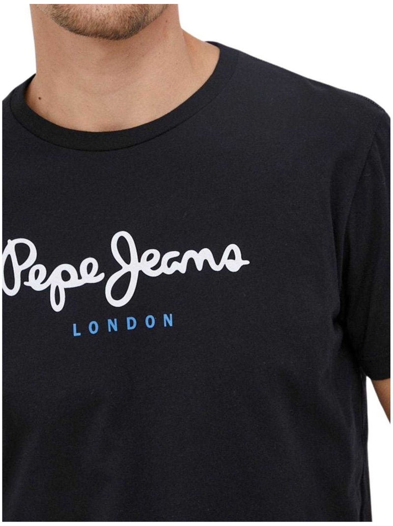 Pepe Jeans - Camiseta para Hombre Negro - Kiabi