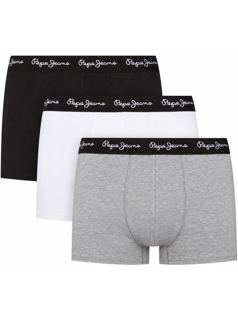 Pepe jeans - pack de 3 bóxers para hombre () Negro - Kiabi
