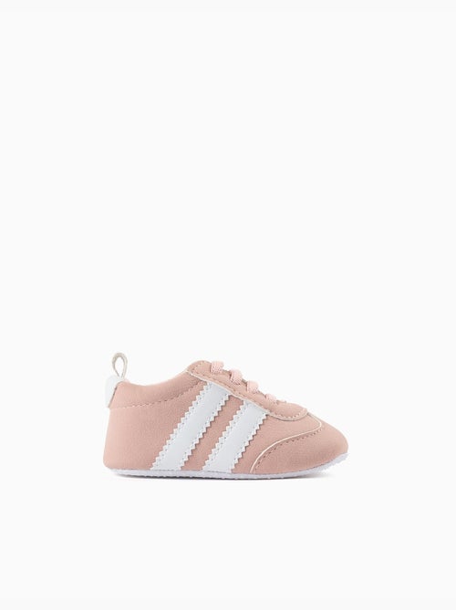 Pepitos a rayas con cordones elásticos - Kiabi