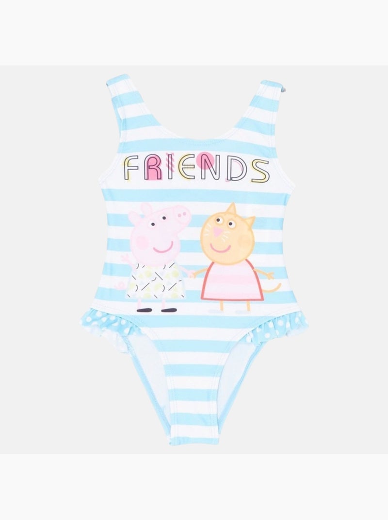 Peppa Pig - Bañador Azul - Kiabi