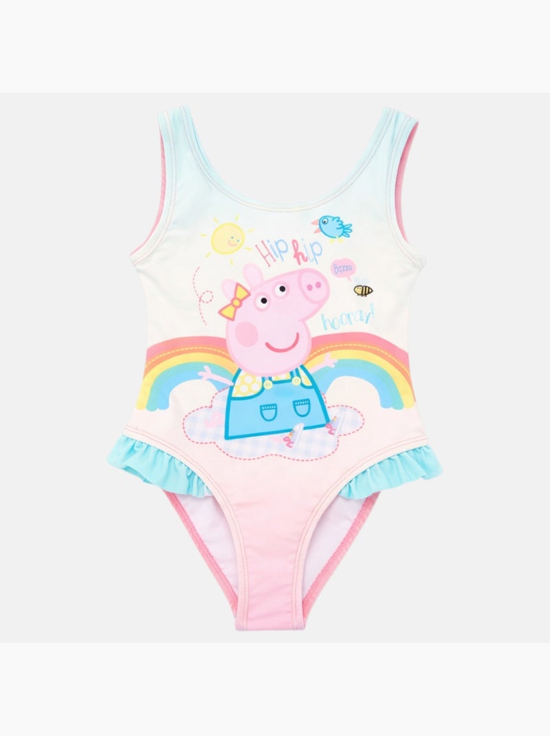 Peppa Pig - Bañador Verde - Kiabi