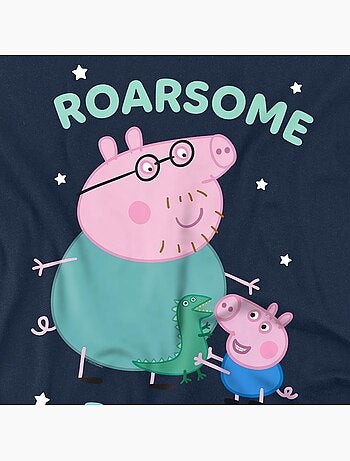 Peppa Pig - Camiseta Roarsome de Papá Pig para Adultos Unisex