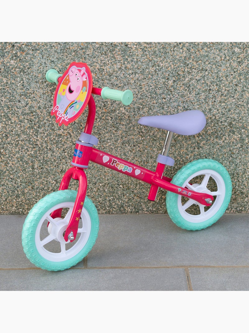 Peppa pig bicicleta sin pedales regulable en altura máx. 20 kg N/D - Kiabi
