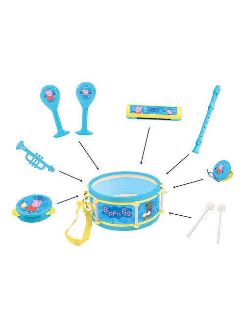 Peppa Pig conjunto Musical 7pcs - Kiabi