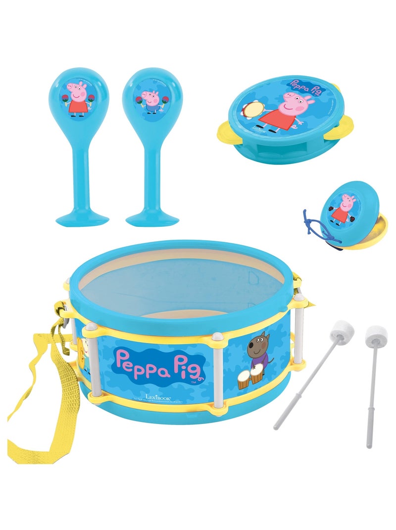 Peppa Pig conjunto Musical 7pcs Azul - Kiabi