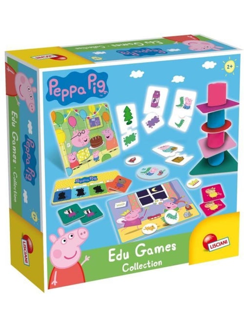 Peppa pig juegos de mesa 10 en 1 - Kiabi