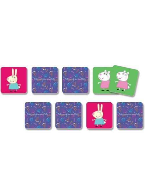 Peppa pig juegos de mesa 10 en 1 - Kiabi
