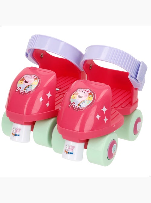 Peppa pig patines 4 ruedas ajustables talla 22-29 máx. 20 kg +3 años - Kiabi
