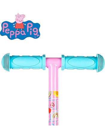 Peppa pig patinete 55x23x68 cm 3 ruedas máx. 20 kg con luces y freno