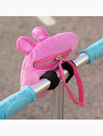 Peppa pig patinete infantil 3 ruedas con bolsillo