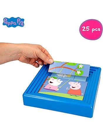 Peppa pig puzzle infantil progresivo 25 piezas