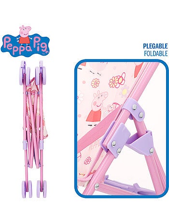Peppa pig silla de paseo muñeca + 24 meses