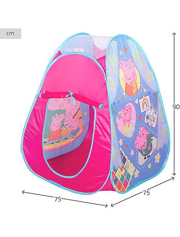 Peppa pig tienda de campaña infantil pop-up oficial