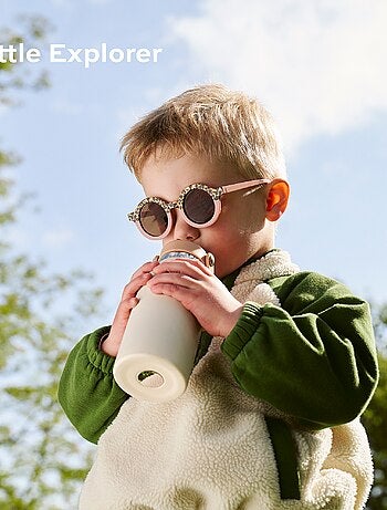 Pequeña botella de agua de acero inoxidable 'Babymoov'