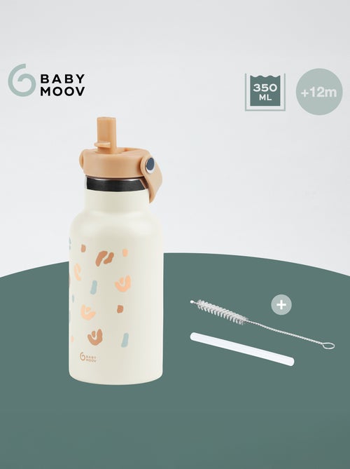 Pequeña botella de agua de acero inoxidable 'Babymoov' - Kiabi