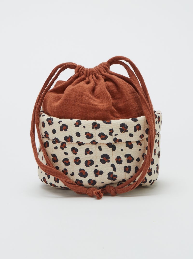 Pequeña cesta de almacenamiento - Kiabi Home BEIGE - Kiabi