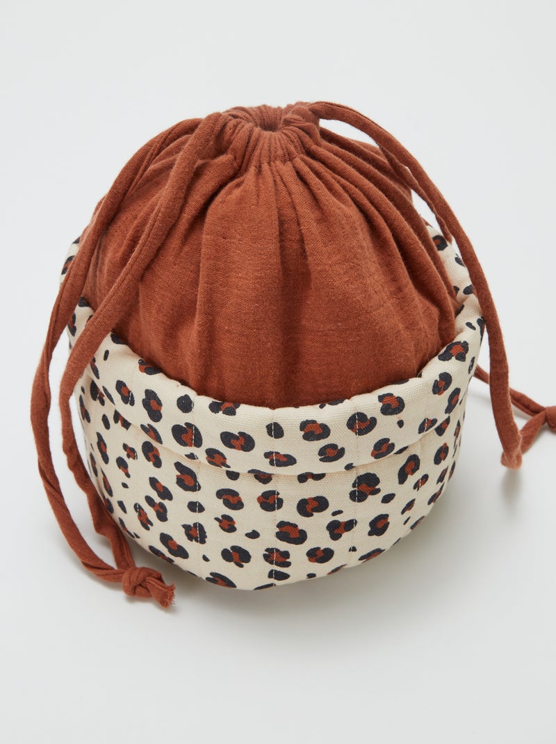 Pequeña cesta de almacenamiento - Kiabi Home BEIGE - Kiabi