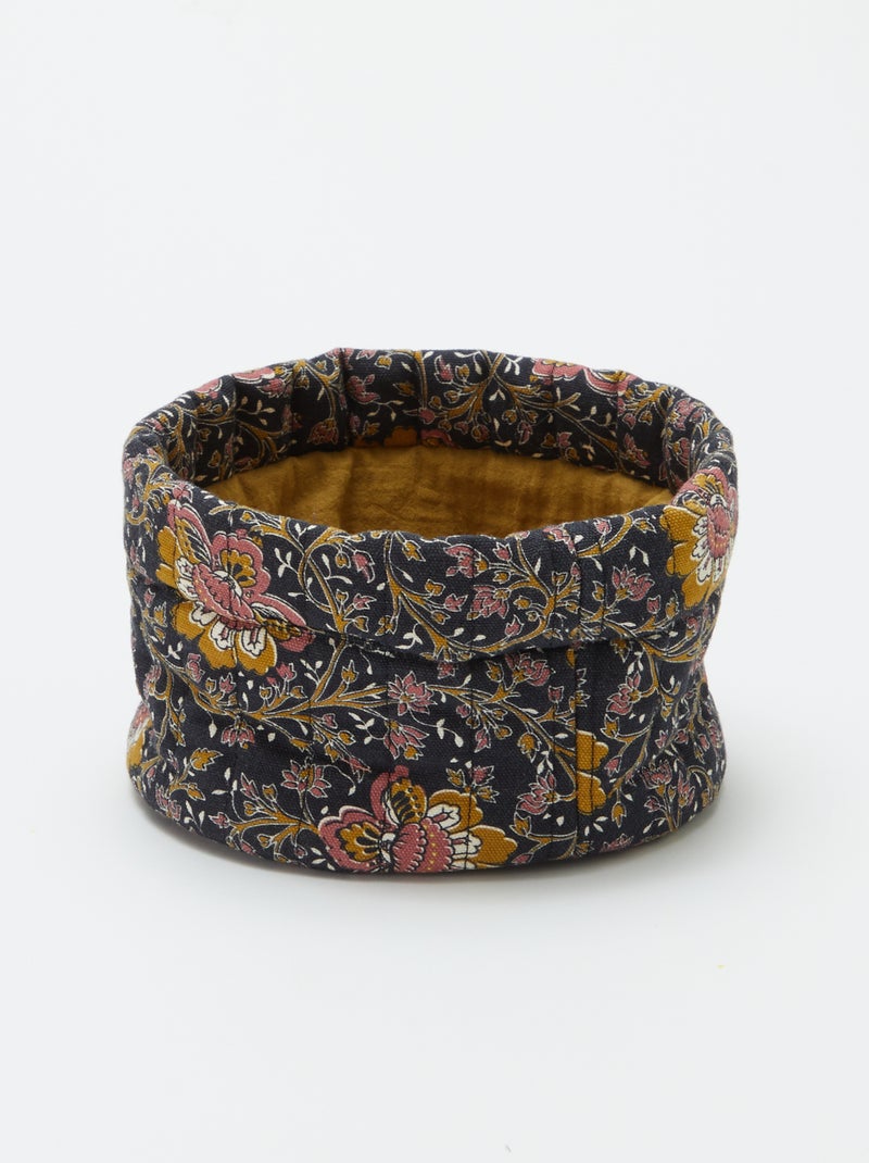 Pequeña cesta de almacenamiento - Kiabi Home NEGRO - Kiabi