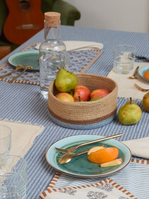 Pequeña cesta de almacenamiento de yute - Kiabi Pequeña cesta de almacenamiento de yute - Kiabi