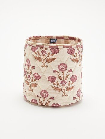 Pequeña cesta de almacenamiento estampada - Kiabi Home