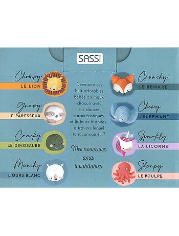 Pequeña estantería para bebé mis pequeños amigos | Sassi Junior
