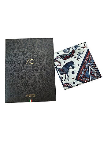 Pequeño Pañuelo de seda Bandana Horse Cléo