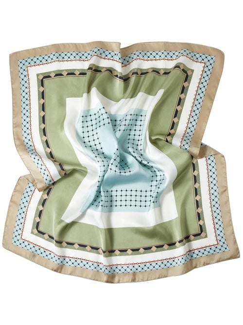 Pequeño Pañuelo de Seda Mixpoint Cléo - Kiabi Pequeño Pañuelo de Seda Mixpoint Cléo - Kiabi