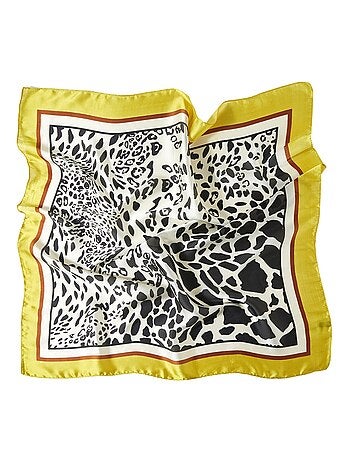 Pequeño Pañuelo de Seda Panter Proceso Cleo