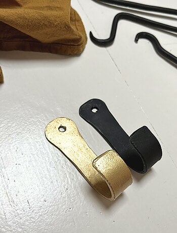 Percha de estilo industrial