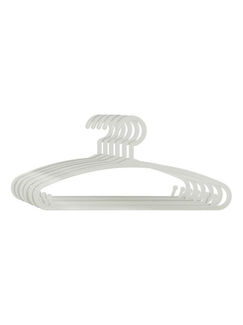 Perchas de plástico x 6 para niños - Kiabi
