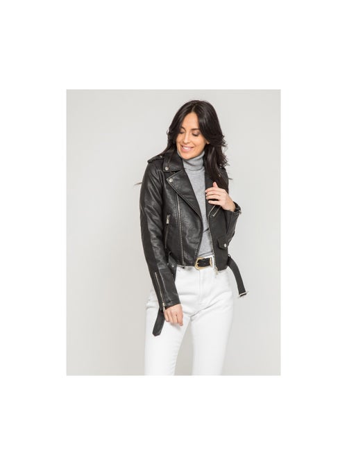 Perfecto de símil cuero UBER - Kiabi