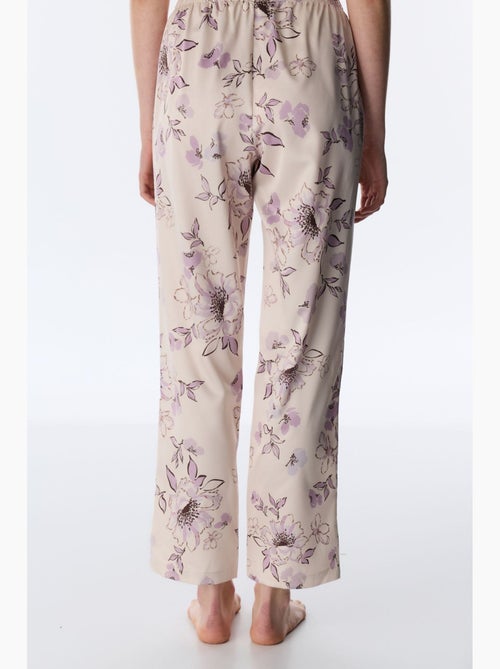 Petal pantalón de pijama de satén penti - Kiabi Petal pantalón de pijama de satén penti - Kiabi