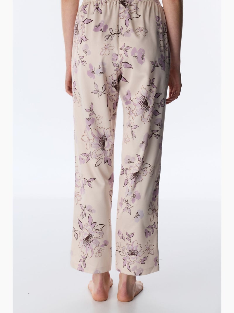 Petal pantalón de pijama de satén penti Beige natural - Kiabi