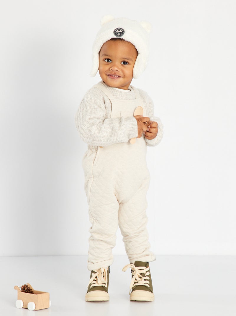 Peto acolchado BEIGE - Kiabi