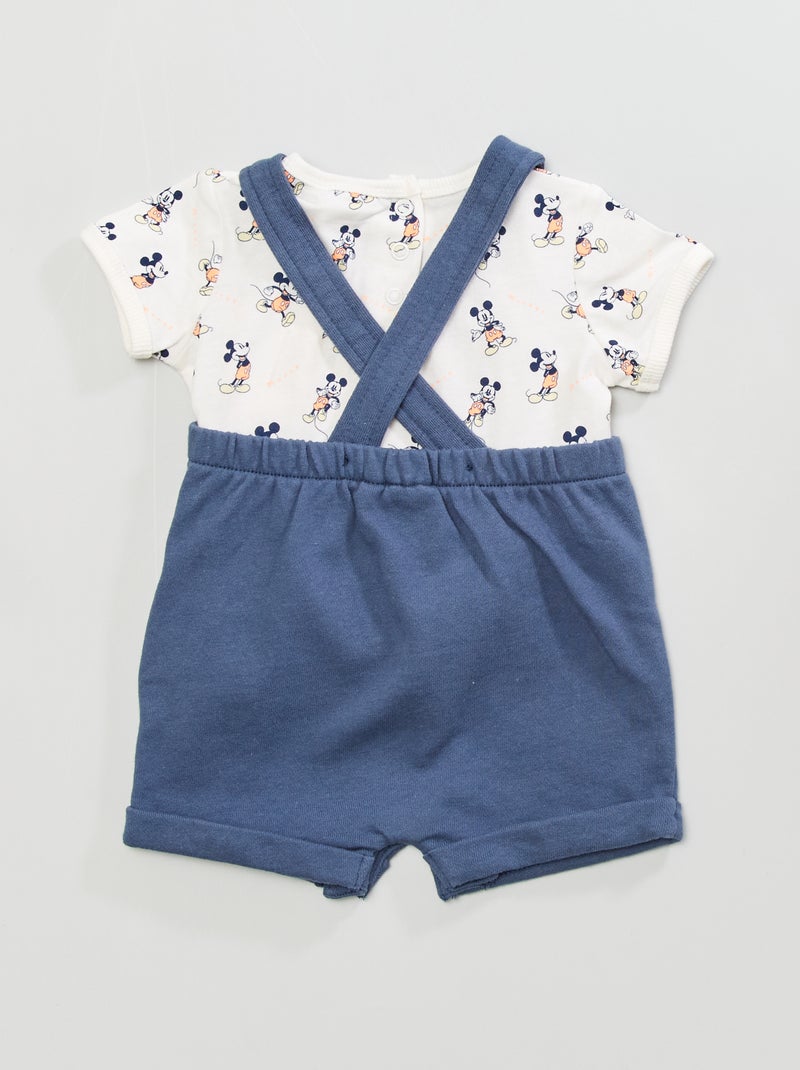 Peto + camiseta 'Disney' - 2 piezas BLANCO - Kiabi