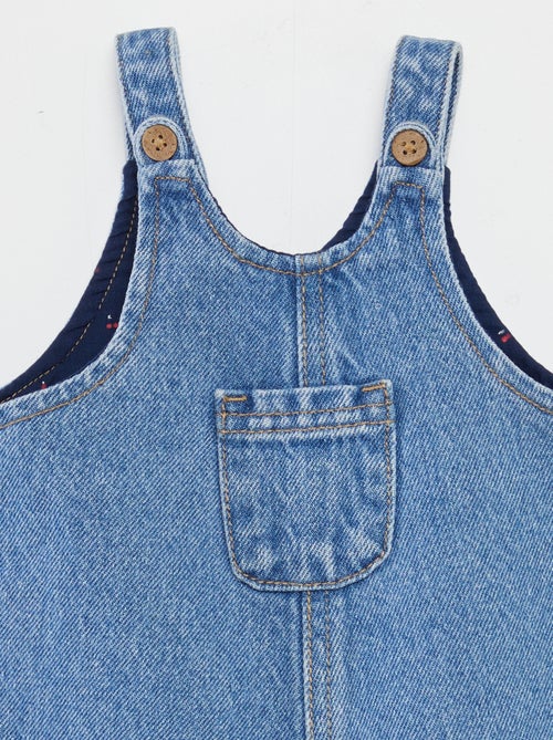 Peto corto con bolsillo en el pecho - Kiabi