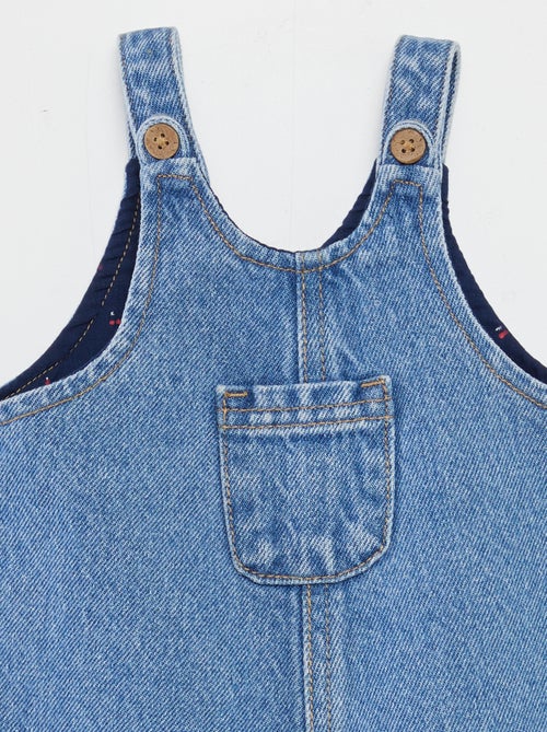 Peto corto con bolsillo en el pecho - Kiabi